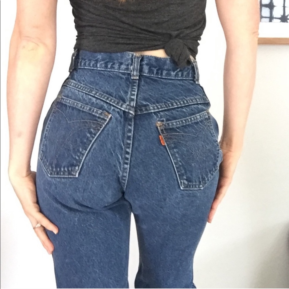 Vintage Orange Tab 70s Wide Leg Levi’s